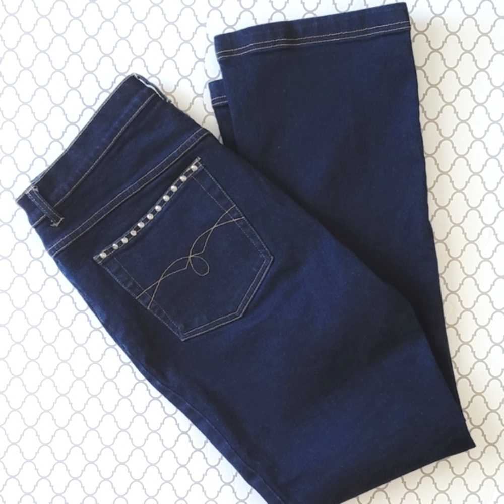 Vintage Studded Women's Bootcut Jeans